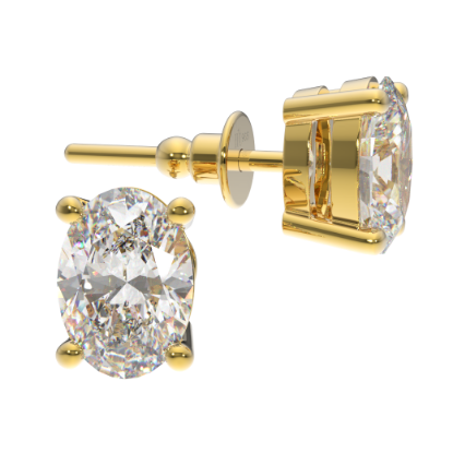 รูปภาพของ Solitaire Earring